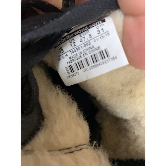 Nike Dunk‎ Lux SP Sherpa 744301-002 Sail Tan Black Size 13 main image 5